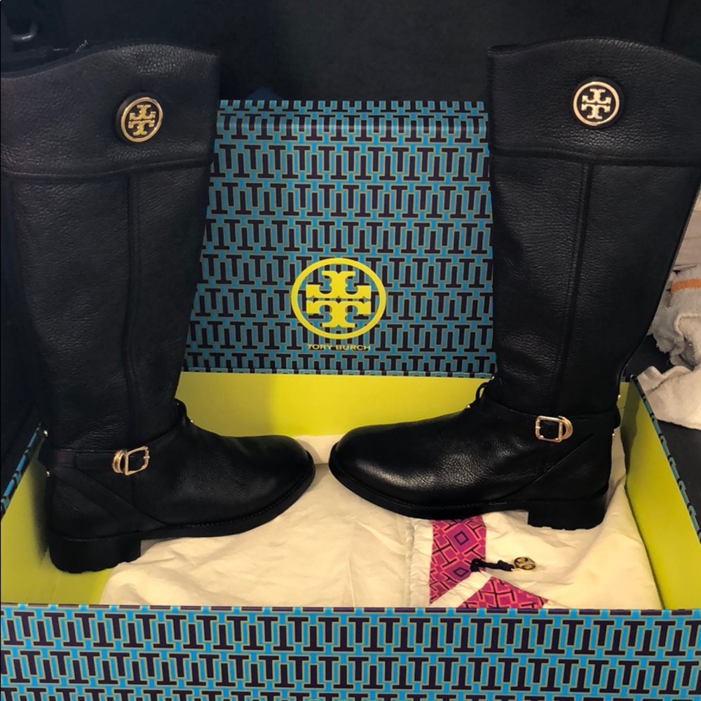 Brand new Tory Burch riding boots.